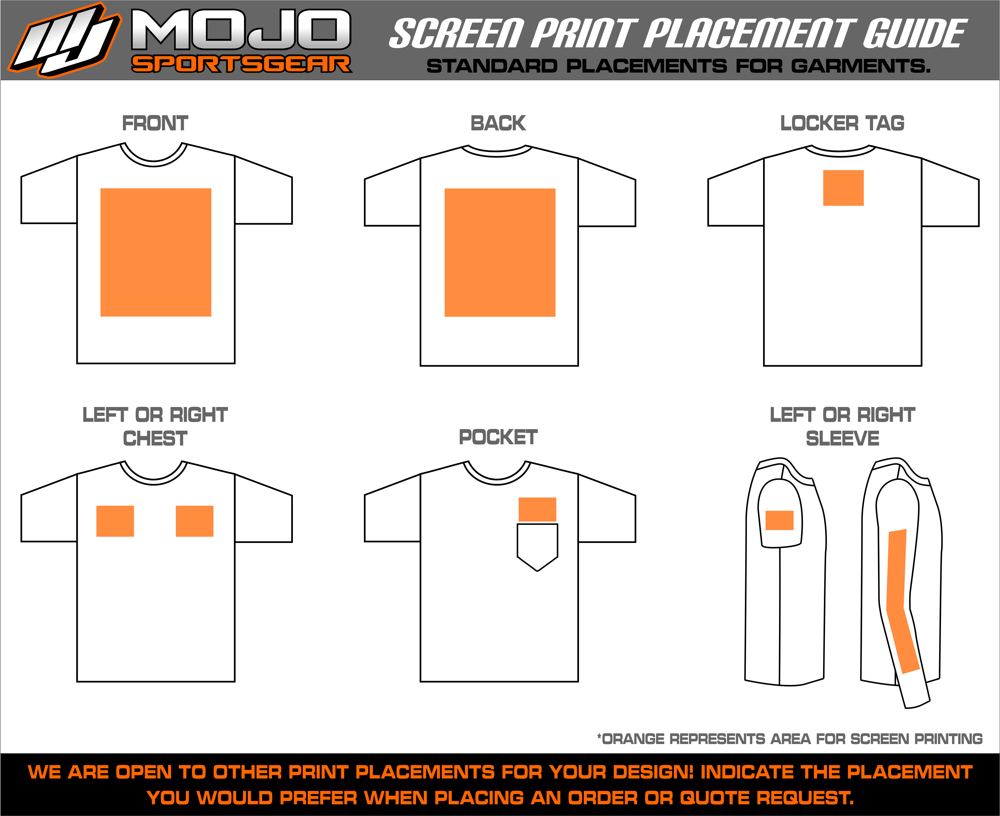 Screen Printing - MOJO Sportsgear